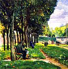Joseph Kleitsch The Park in Vernon, France painting